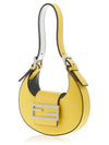 Cookie Small Hobo Shoulder Bag Yellow - FENDI - BALAAN 3