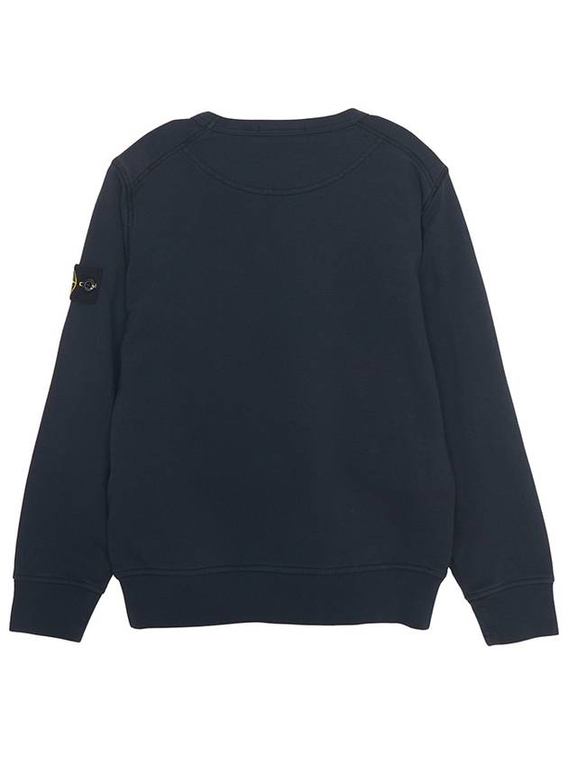 Kids Wappen Patch Crew Neck Sweatshirt Navy - STONE ISLAND - BALAAN 3