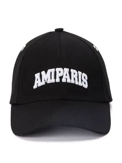 Embroided Logo Ball Cap Black - AMI - BALAAN 2