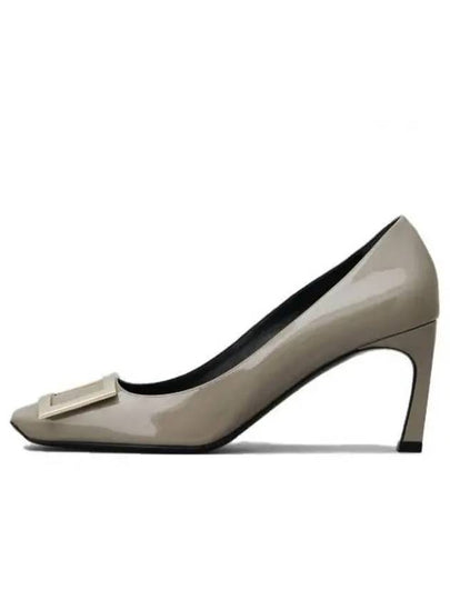 Trompette Metal Buckle Pumps Beige - ROGER VIVIER - BALAAN 2