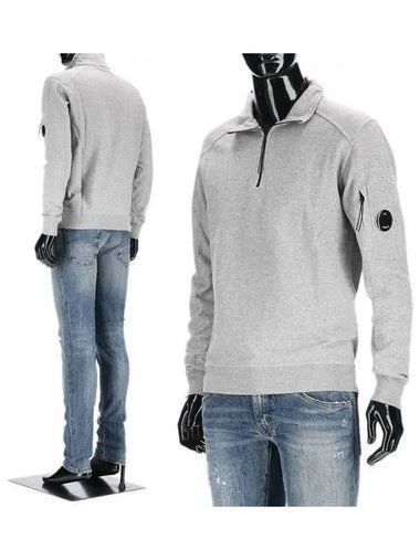 Lens Waffen 14CMSS035A M93 Men s Half Zip Up Sweatshirt 1085647 - CP COMPANY - BALAAN 1