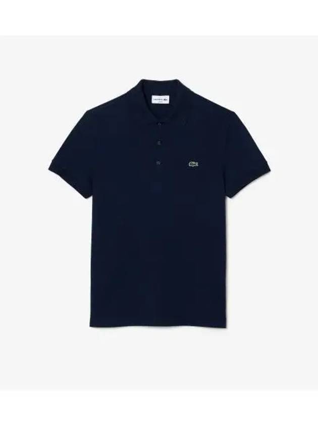 Men s Slim Fit Basic Polo Navy - LACOSTE - BALAAN 1