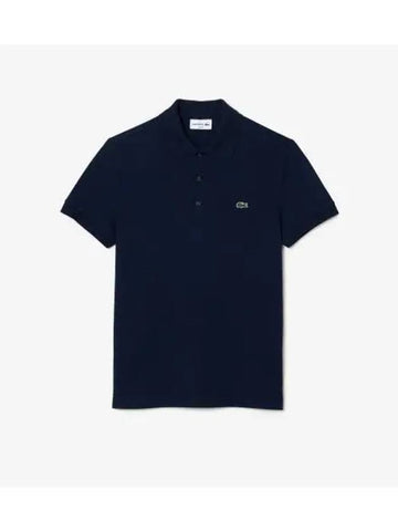 Men s Slim Fit Basic Polo Navy - LACOSTE - BALAAN 1