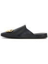 BB Logo Leather Mule Black - BALENCIAGA - BALAAN 5