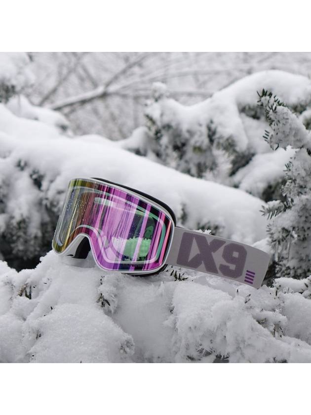 2024 2025 IX3PRO Fondant Pink Ski Snowboard IX9 Goggles - IXNINE - BALAAN 2