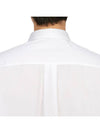 CD Diamond Over Long Sleeve Shirt White - DIOR - BALAAN 8