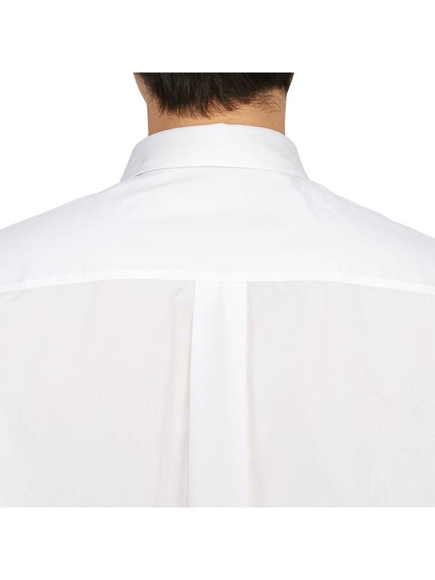 CD Diamond Over Long Sleeve Shirt White - DIOR - BALAAN 8