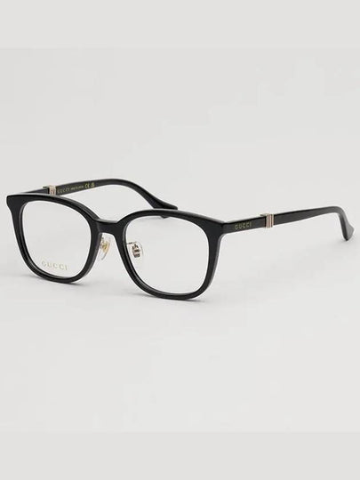 Eyewear Logo Square Eyeglasses Black - GUCCI - BALAAN 2