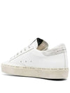 Hi Star White Metallic Silver Heel Tab Sneakers - GOLDEN GOOSE - BALAAN 4