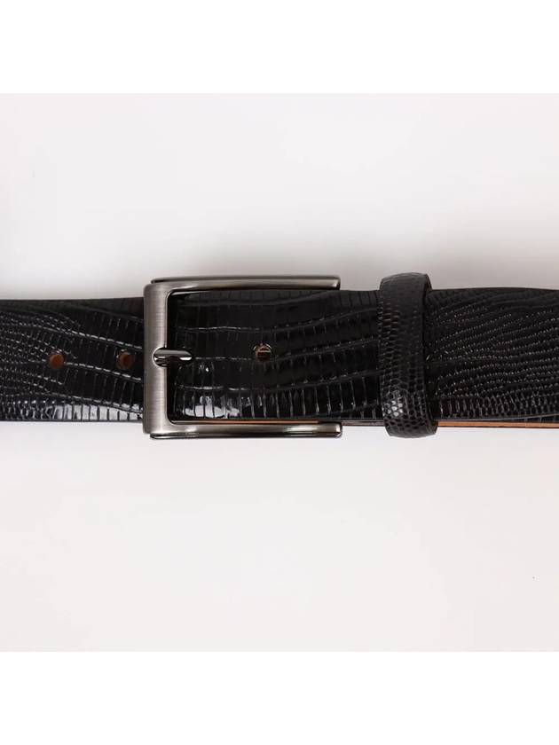 IKALOOK ITALY Square Leather Suit Belt BE105 - IKALOOOK - BALAAN 6