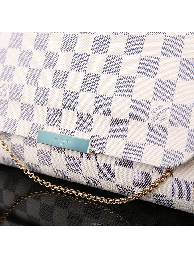 NEW Damier Favorite MM Chain Cross Bag N41275 Product - LOUIS VUITTON - BALAAN 7