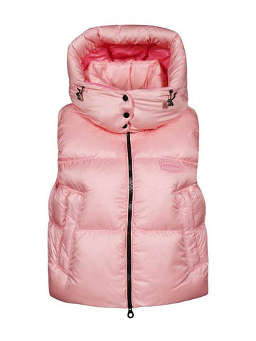 Women s VINDEMIATRIX Zipper Padded Vest Pink - DUVETICA - BALAAN 1