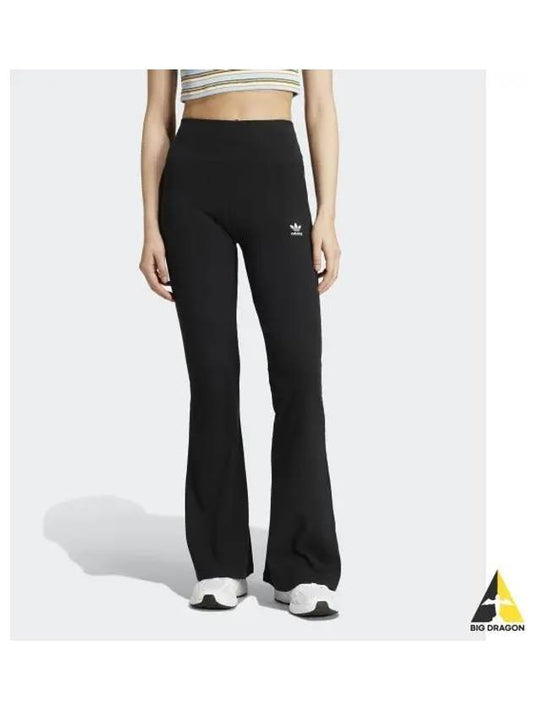 adidas Essential Rip Flared Leggings Black IW5727 - ADIDAS - BALAAN 1