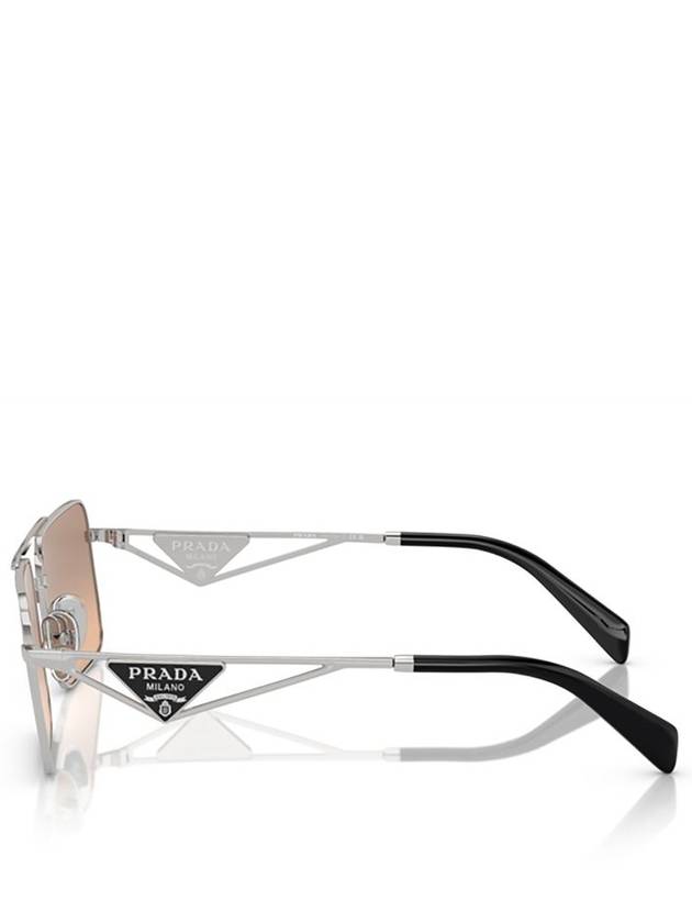 Eyewear Logo Sunglasses Silver - PRADA - BALAAN 4