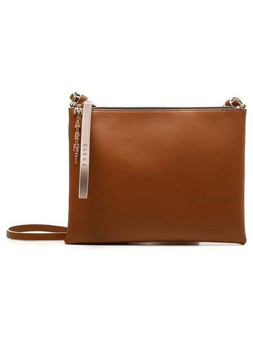 Women's Two-tone Clutch Bag Brown Orange - MARNI - BALAAN.