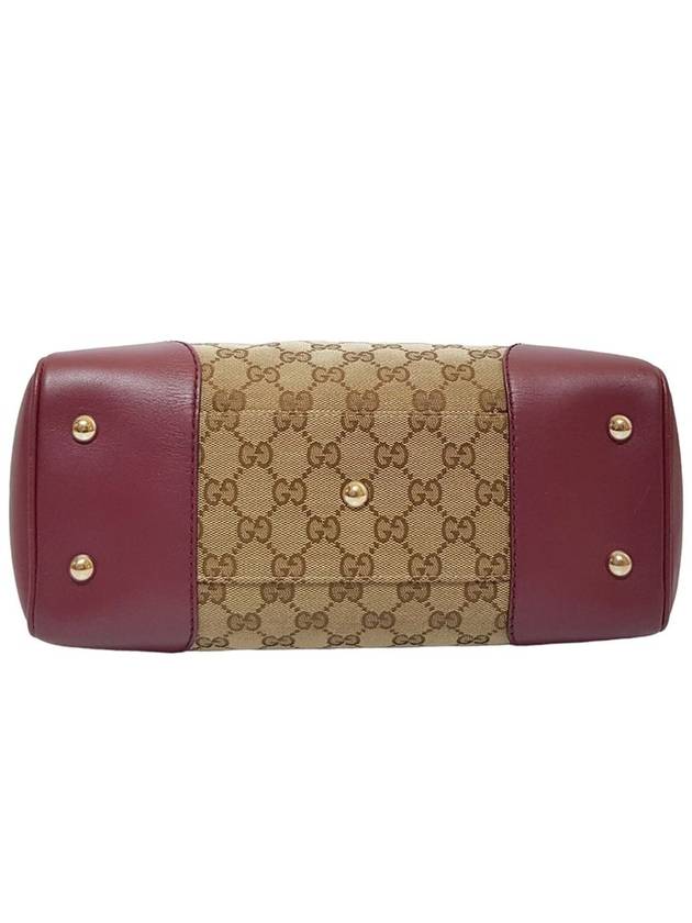 Women s 257061 GG logo ribbon decoration tote bag - GUCCI - BALAAN 4