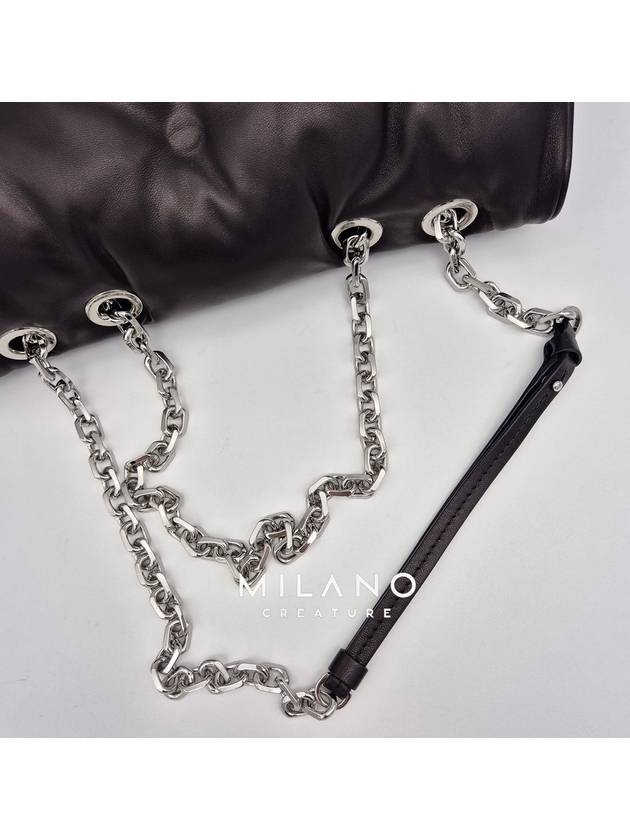 Glam Slam Flap Medium Shoulder Bag Black - MAISON MARGIELA - BALAAN 8