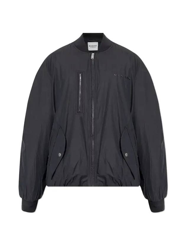 Colin Bomber Jacket Faded Black - ISABEL MARANT ETOILE - BALAAN 1