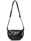 Eco leather mini cross bag Black - THE GREEN LAB - BALAAN 3