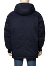 Opaque Nylon Twill Down Padded Navy - STONE ISLAND - BALAAN 4