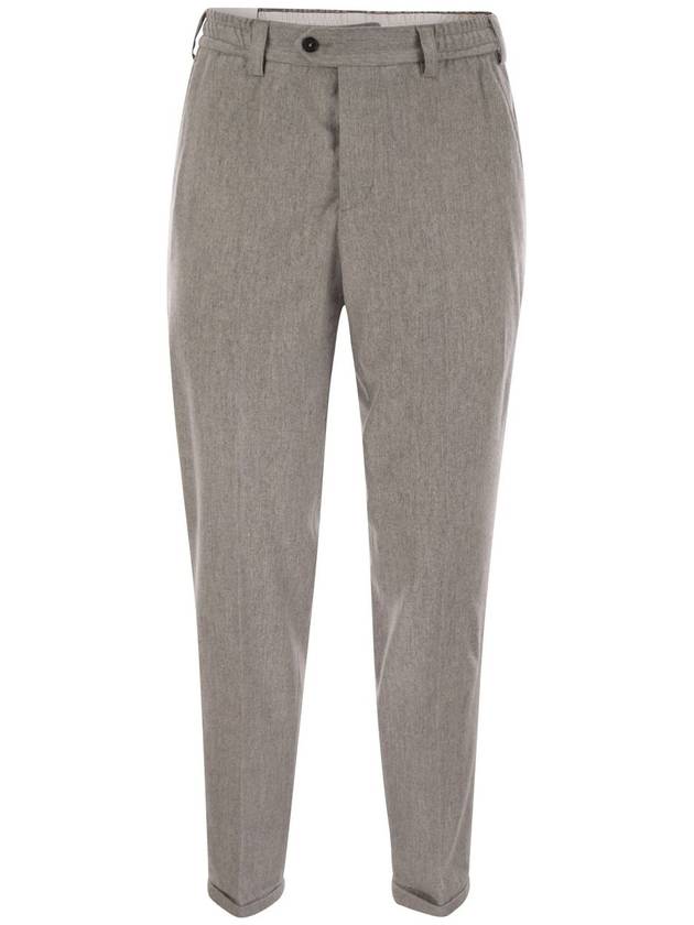 THE REBEL - Wool and cashmere trousers - PT TORINO - BALAAN 1