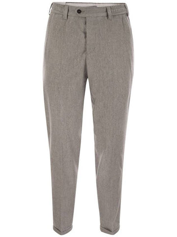 THE REBEL - Wool and cashmere trousers - PT TORINO - BALAAN 1