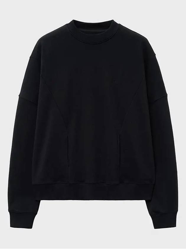 Overfit sweatshirt black - THEANTIPLATFORM - BALAAN 1