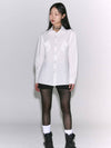 Two Pocket Western Shirt White - GYEOL - BALAAN 3