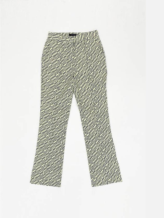 Ramie print Slit Pants_Yellow - KOOKEESEE - BALAAN 1