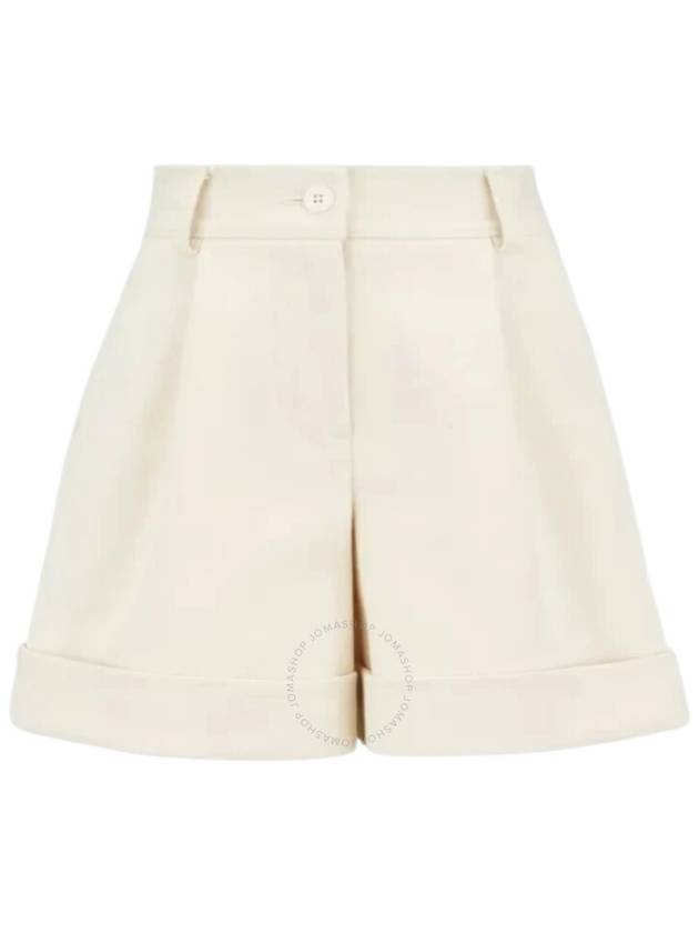 Moncler Girls High Waisted Cotton Shorts Size 10Y - MONCLER - BALAAN 1