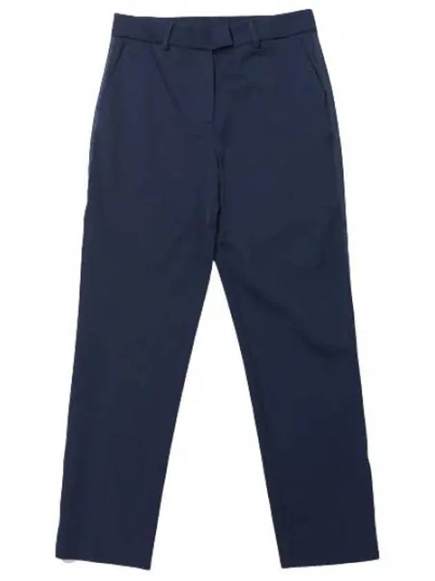 Women's Lux 4 Way Stretch Twill Straight Pants Navy - G/FORE - BALAAN 2