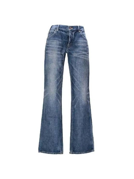 Denim Cotton Jeans Blue - CELINE - BALAAN 2