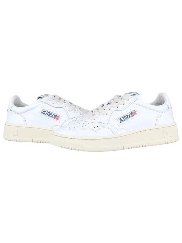 Medalist Leather Low Top Sneakers White - AUTRY - BALAAN 2