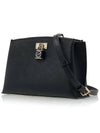 Ruby Saffiano Leather Message Bag Black - MICHAEL KORS - BALAAN 3