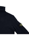 Men's Knit Turtleneck Navy - STONE ISLAND - BALAAN 5