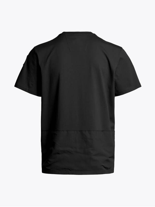 Clint Short Sleeve T-Shirt Black - PARAJUMPERS - BALAAN 3