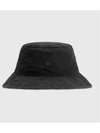 Face Patch Bucket Hat Black - ACNE STUDIOS - BALAAN 1