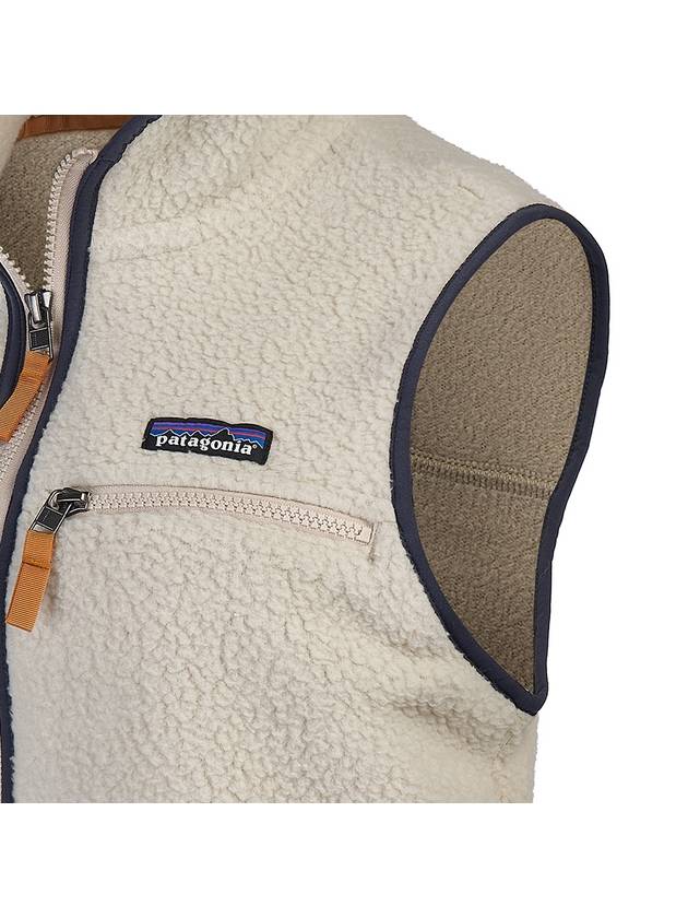 Retro Pile Fleece Vest Pelican - PATAGONIA - BALAAN 7