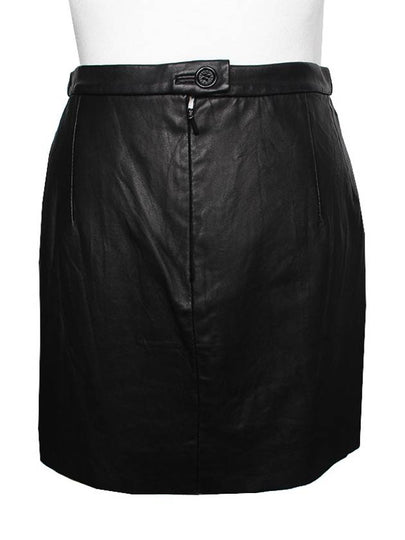 Zadig Voltaire black lambskin miniskirt 44 55 - ZADIG & VOLTAIRE - BALAAN 2