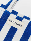 Terry Tote Bag Blue White - PILY PLACE - BALAAN 6