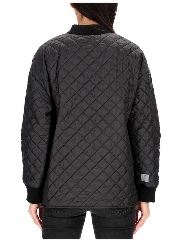 Maya Quilded Bomber Jacket Black - MAX MARA - BALAAN 6