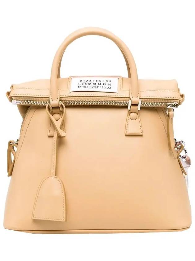 5AC Mini Tote Bag Nude - MAISON MARGIELA - BALAAN 3