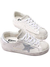 Superstar Distressed Calf Leather Low Top Sneakers White - GOLDEN GOOSE - BALAAN 6