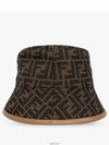 Monogram Bucket Hat Brown - FENDI - BALAAN 3