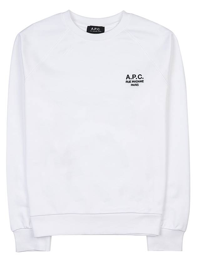 Sonia Cotton Sweatshirt White - A.P.C. - BALAAN 11