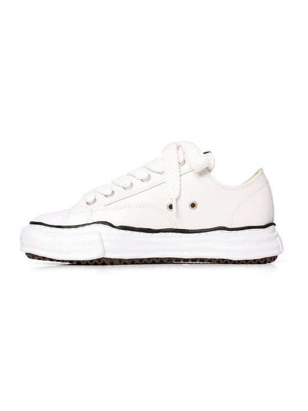 Peterson OG Sole Leather Low Top Sneakers White - MAISON MIHARA YASUHIRO - BALAAN 1