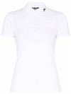 Women's Tour Tech Golf Polo White - J.LINDEBERG - BALAAN 3