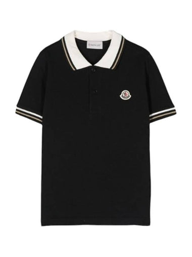 Kids color combination polo t shirt 954 8A00008 8496W 999 14A - MONCLER - BALAAN 1