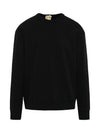 Men's Felpa Chiusa Girocollo Sweatshirt Black - TEN C - BALAAN 1