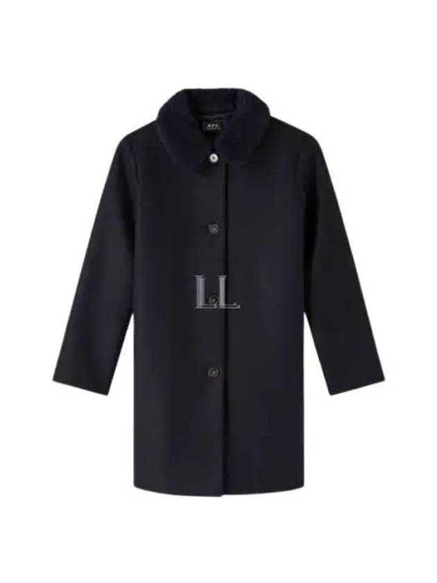 New Doll Single Coat Navy - A.P.C. - BALAAN 2